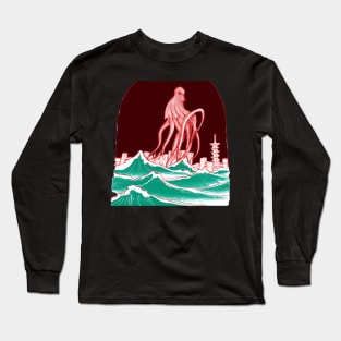 Cthulu in the City Long Sleeve T-Shirt